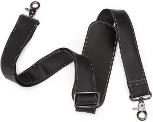 HUMERPAUL Leather Shoulder Strap Replacement, Adjustable Crossbody Bag Strap with Metal Hook for Messenger Briefcase Handbag