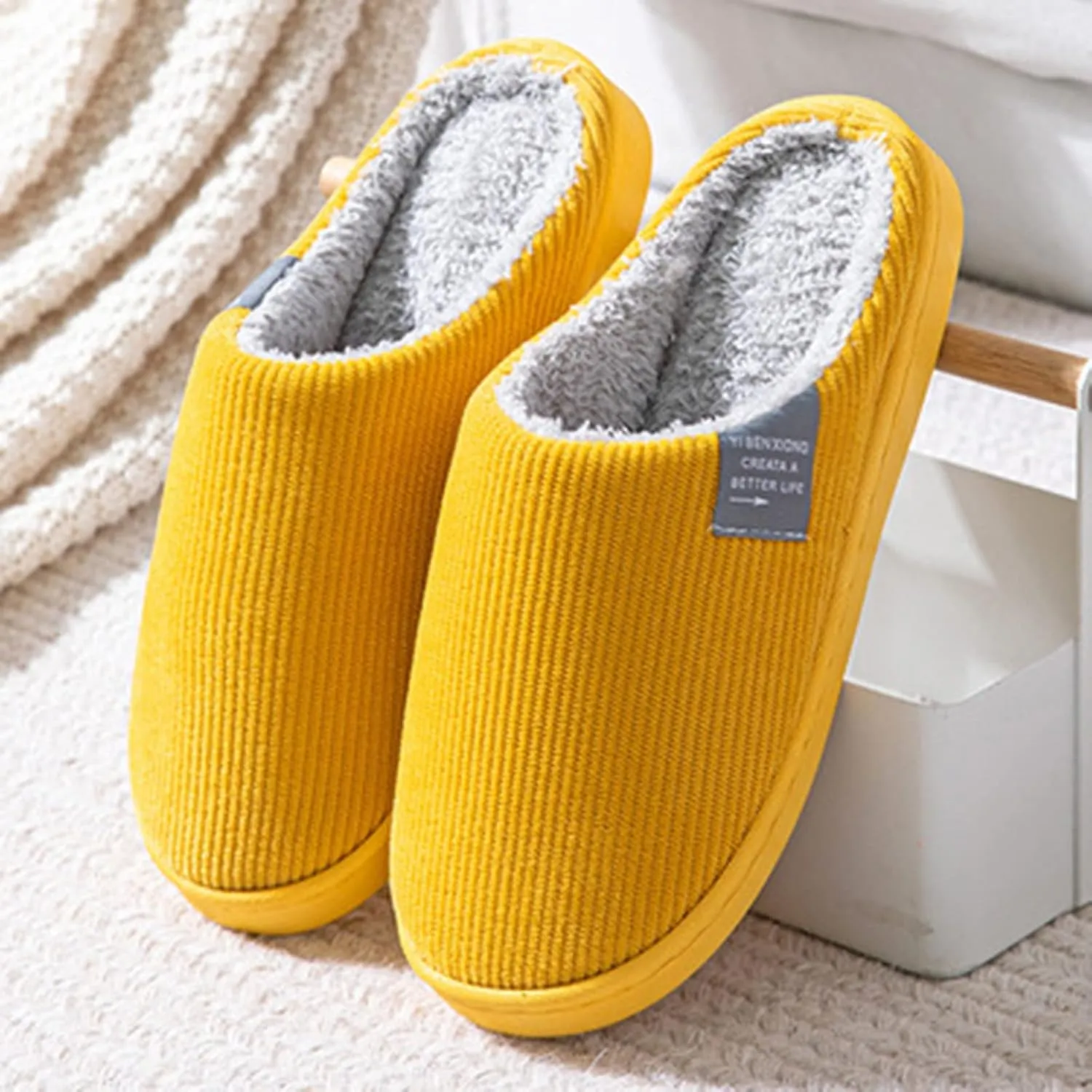 Indoor House Slippers for Men with Soft Sole and Arch Support Mens Slippers with Arch Support Pink House Shoes Warm Slippers for Women Indoor Outdoor Christmas Garden Flag Gifts for Wife 2023