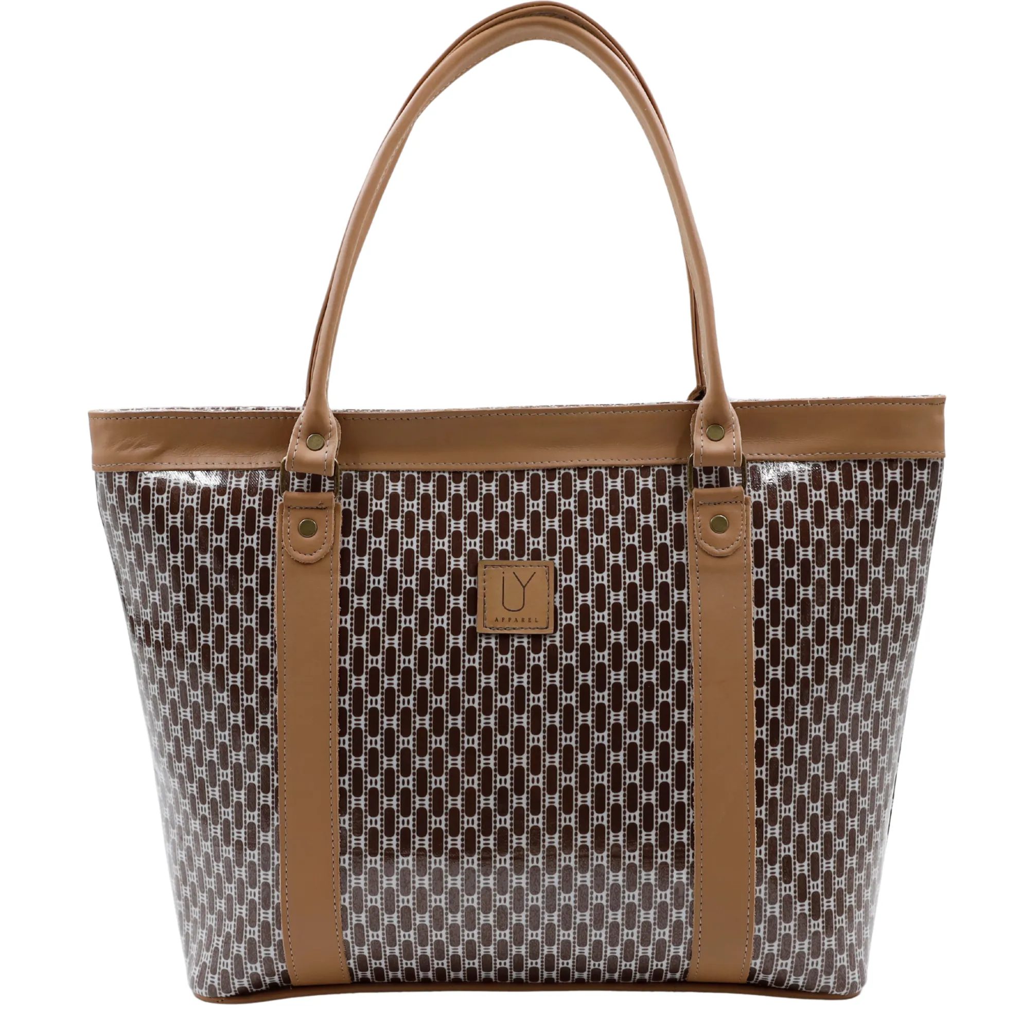 Jozi Tote - African Tweed Brown