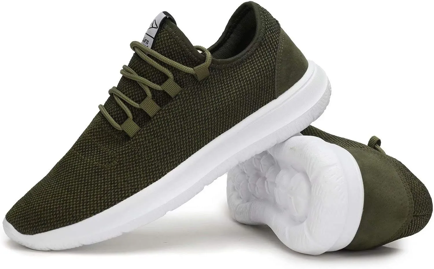 KEEZMZ Men's Running Shoes Fashion Breathable Sneakers Mesh Soft Sole Casual Athletic Lightweight