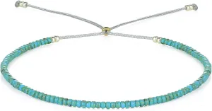 KELITCH Colorful Friendship Bracelets Beaded Thin Strand Bracelets Women Fashion Jewelry