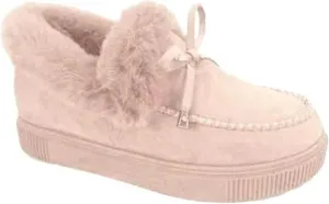 Lausiuoe Winter Fashion Boots For Women 2024 Snow Boots With Warm Fur Lining Comfortable Fuzzy Ankle Booties Loafers Shoes