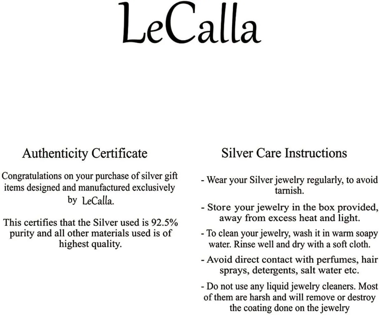 LeCalla 925 Sterling Silver Bracelets for Women | Italian Handmade Adjustable Bolo Link Chain Bracelets | Women's Sliding Bolo Bracelets