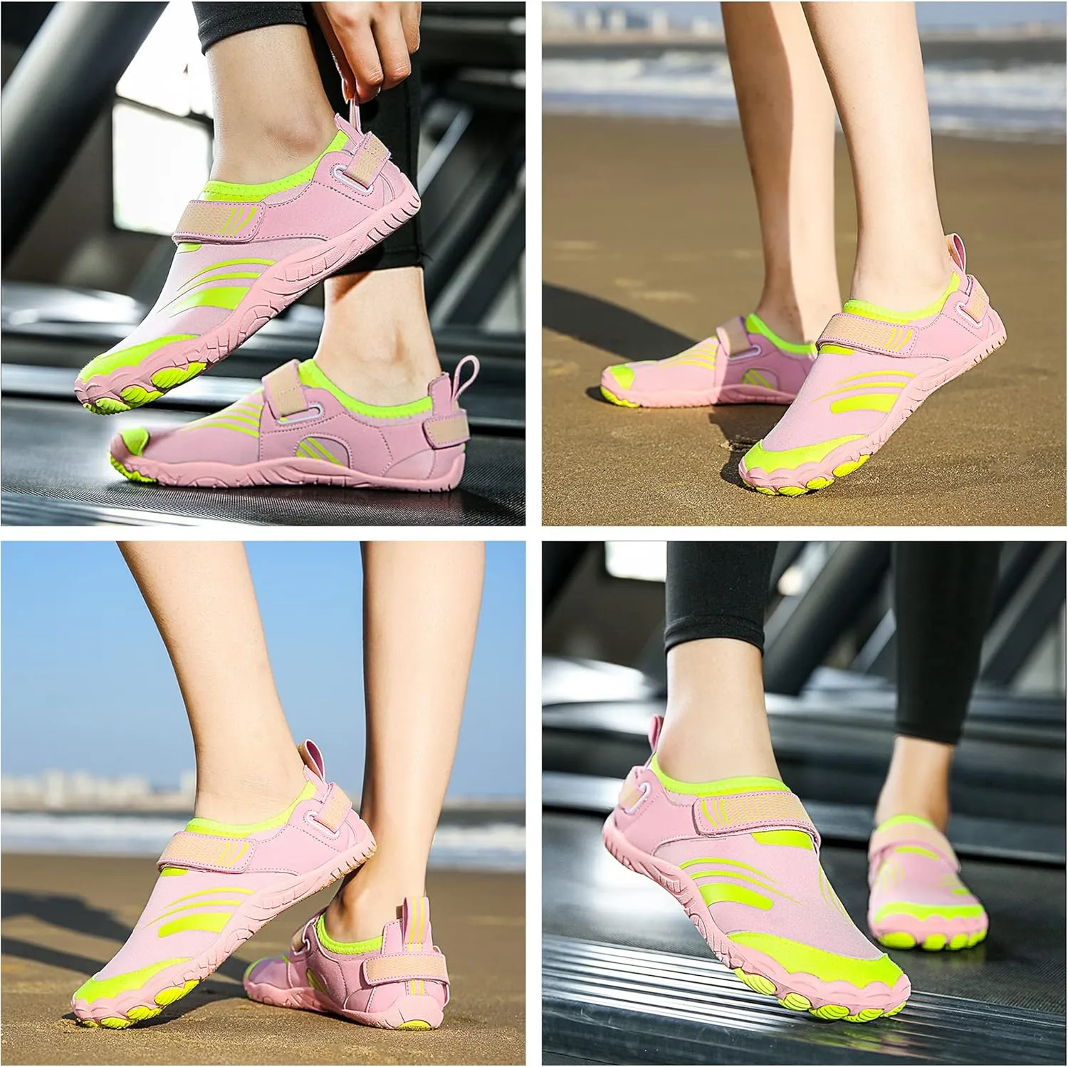 Lightweight Comfortable Water Shoes for Men Women Barefoot Quick Dry Aqua Shoes Outdoor Beach Shoes for Diving Walking Boating Swimming Surfing Yoga