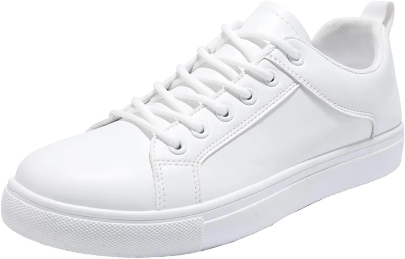 Low Top Sneakers for Women Lace-Up Retro Sneaker Wide Width Slip On Walking Shoes Comfortable Breathable Thick Sole Running Shoes
