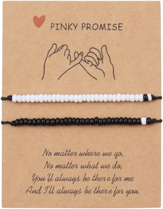 Matching Bracelets for Couples Best Friend Friendship Bracelets Set for 2 Boyfriend Girlfriend Birthday Gifts for Mother Daughter Bracelets Christmas Gifts for Husband And Wife Bracelets for Gf Bf
