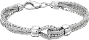 MAX   STONE 925 Sterling Silver Bracelets for Women | 7.5 Inch Pure Silver Mesh Bracelet | Hypoallergenic Anti Tarnishing Solid Silver Bracelets