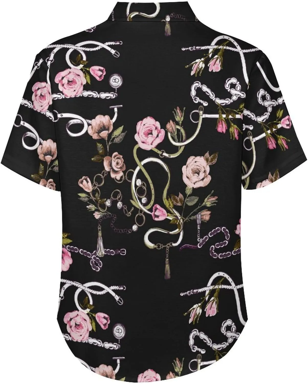 Men's Button Down Shirts Cute and Funny Cucumber Short Sleeve Casual Shirts Summer Beach Shirts with Pocket