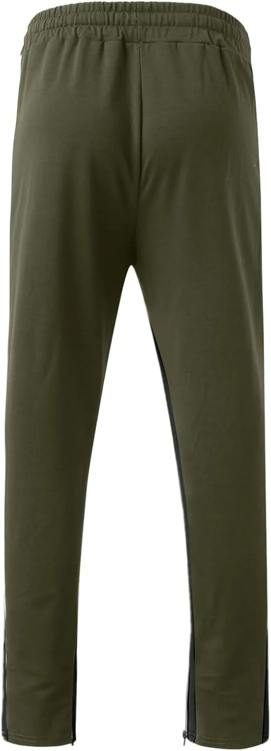 Men's Joggers Mens Sweatpants Athletic Cargo Pants for Men Casual Work Trousers Tactical Pants Rip-Stop Hiking Pants