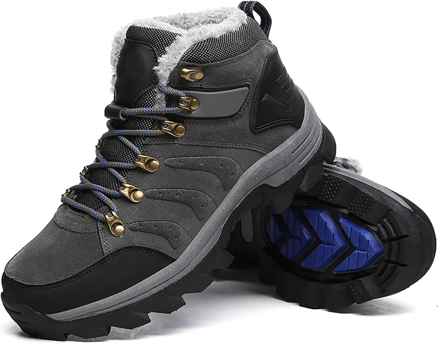 Men's Outdoor Waterproof Hiking Shoes Lightweight Non-Slip Sneakers for Season Camping Walking Work Climbing Shoe