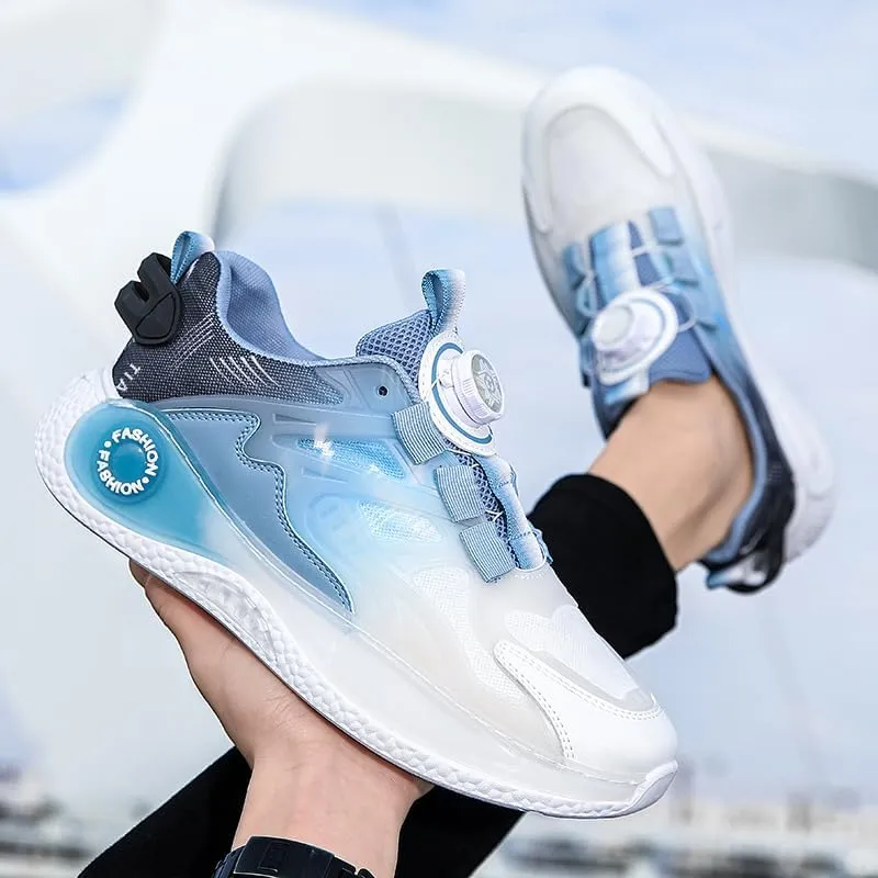 Men's Road-Running-Shoes Walking Fashion Athletic Sneakers Working Gym Comfortable Breathable Mesh Soft Sole Shoes