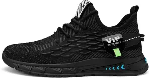 Men's Road-Running-Shoes Walking Fashion Athletic Sneakers Working Gym Comfortable Breathable Mesh Soft Sole Shoes
