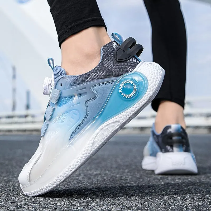 Men's Road-Running-Shoes Walking Fashion Athletic Sneakers Working Gym Comfortable Breathable Mesh Soft Sole Shoes