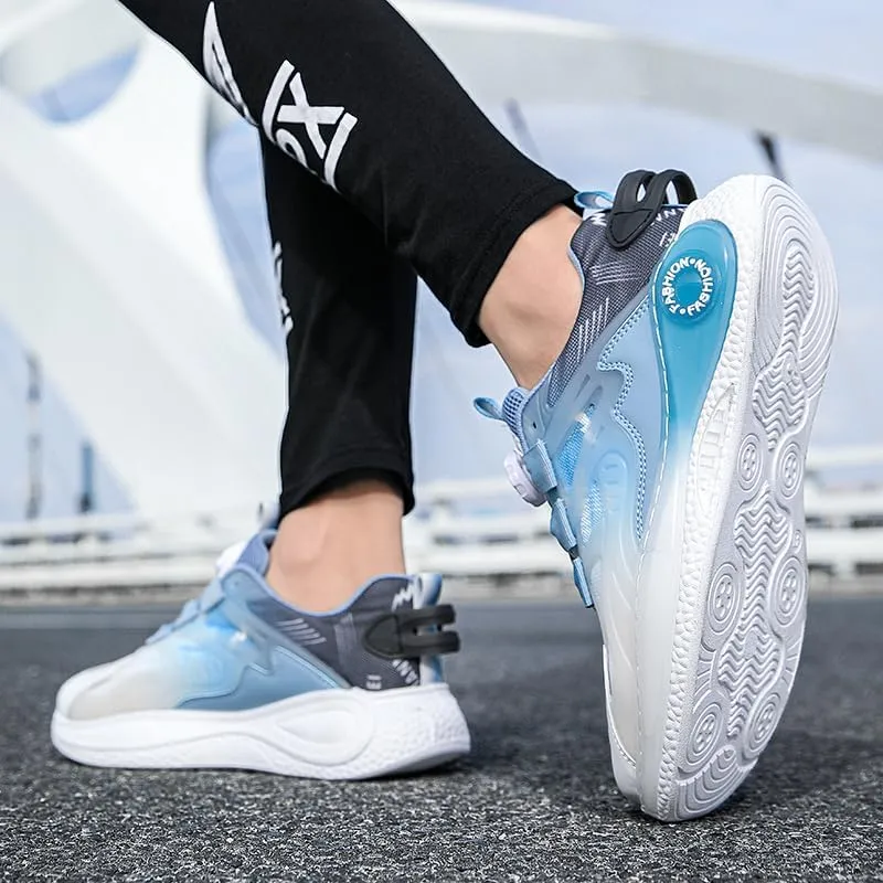 Men's Road-Running-Shoes Walking Fashion Athletic Sneakers Working Gym Comfortable Breathable Mesh Soft Sole Shoes