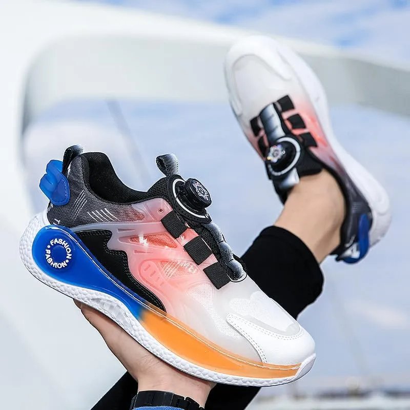 Men's Road-Running-Shoes Walking Fashion Athletic Sneakers Working Gym Comfortable Breathable Mesh Soft Sole Shoes