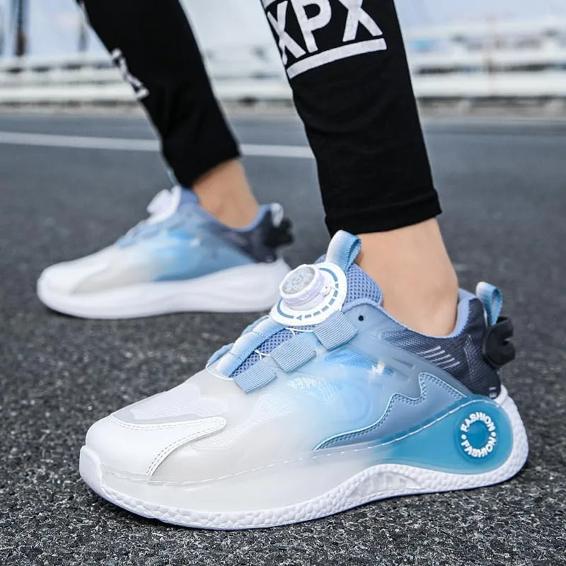 Men's Road-Running-Shoes Walking Fashion Athletic Sneakers Working Gym Comfortable Breathable Mesh Soft Sole Shoes