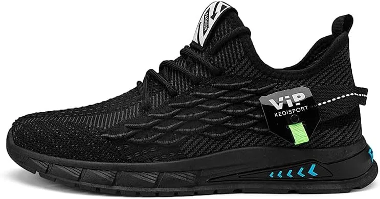 Men's Road-Running-Shoes Walking Fashion Athletic Sneakers Working Gym Comfortable Breathable Mesh Soft Sole Shoes