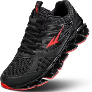 Men's Running Shoes Blade Non Slip Fashion Sneakers Breathable Mesh Soft Sole Casual Athletic Gym Walking Shoes