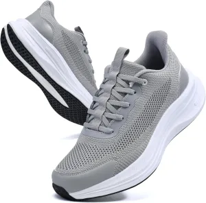 Men's Slip On Walking Shoes Comfortable Tennis Breathable Mesh Work Shoes Athletic Gym Non Slip Running Workout Training Fashion Sneakers
