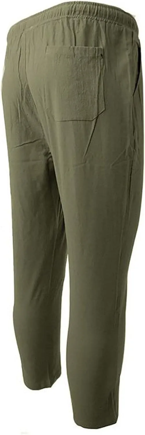 Mens Sweatpants with Pockets Pants Fitness Sports Trousers Men's Cargo Pants Big and Tall Men's Elastic Waist Work