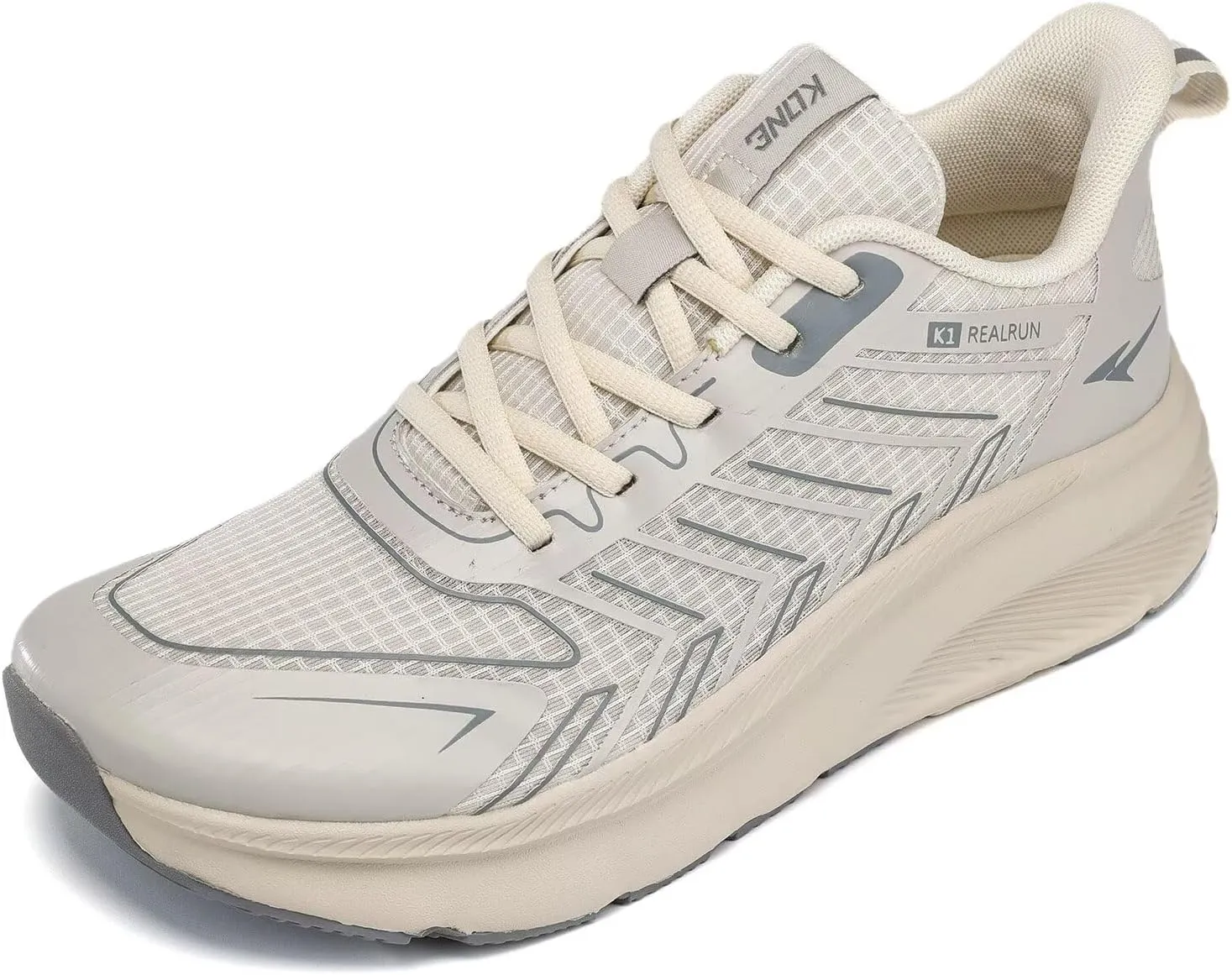 Mens Wide Walking Shoes Soft Sole Non Slip Running Comfortable Tennis Breathable Athletic Gym Workout Sport Sneakers