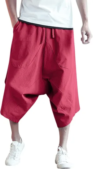 Mens Workout Cargo Sweatpants Big & Tall Sizes Sweatpants for Men with Pockets Men's Casual Pants Hip Hop Work Pants