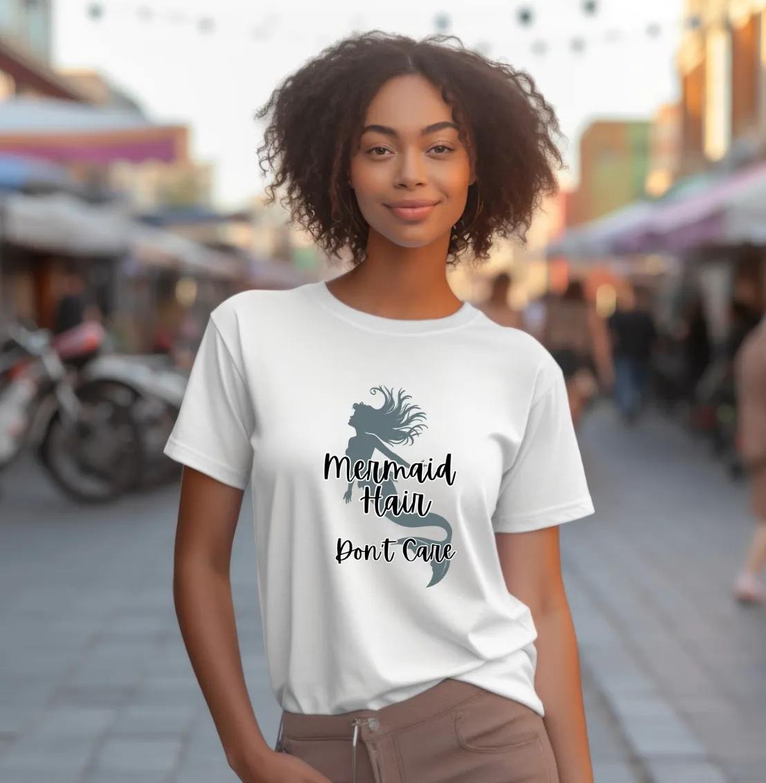 Mermaid Hair Don't Care Tee