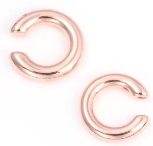 Minimalist Huggie Ear Cuffs Earrings Non Piercing - Clip on Cartilage Wrap Tubular Open Hoop Fake Earrings - Dainty Statement Earring Pair Trendy Jewelry Gift for Women Men