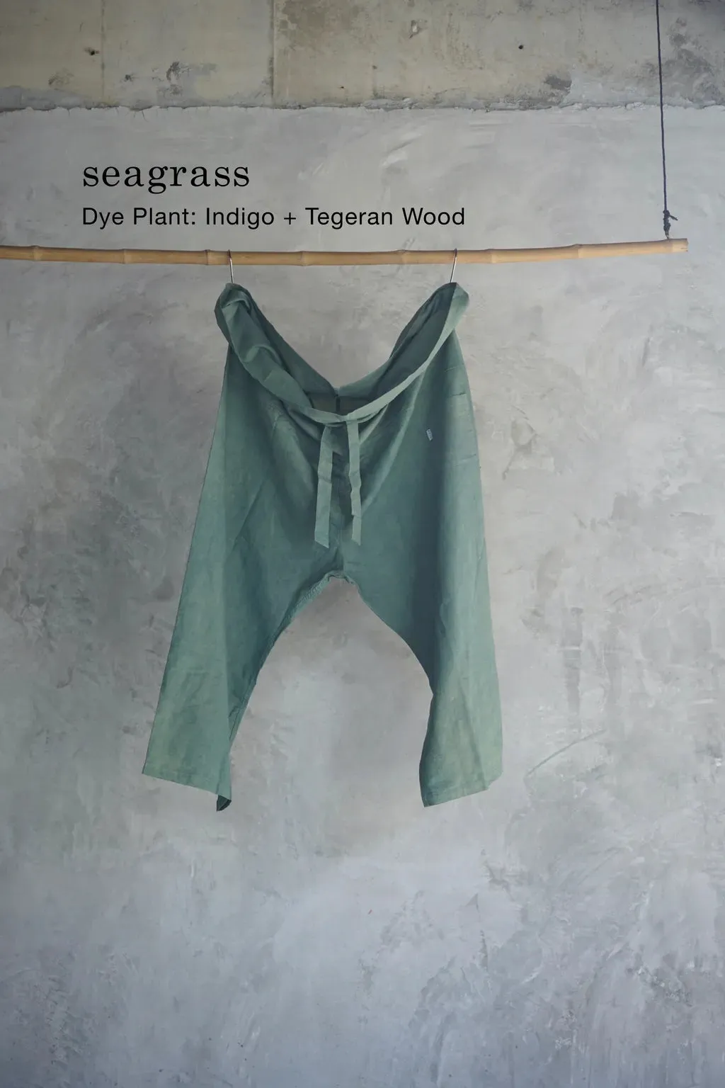 MUNI Fisherman pants (Seaweed)