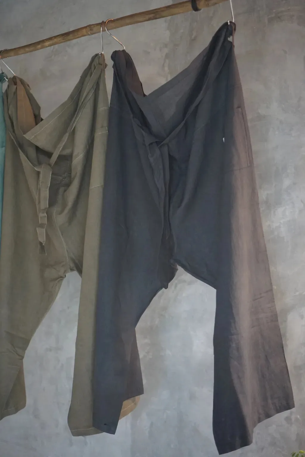 MUNI Fisherman pants (Seaweed)