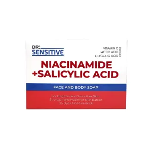 Niacinamide   Salicylic Acid Face and Body Soap 120g
