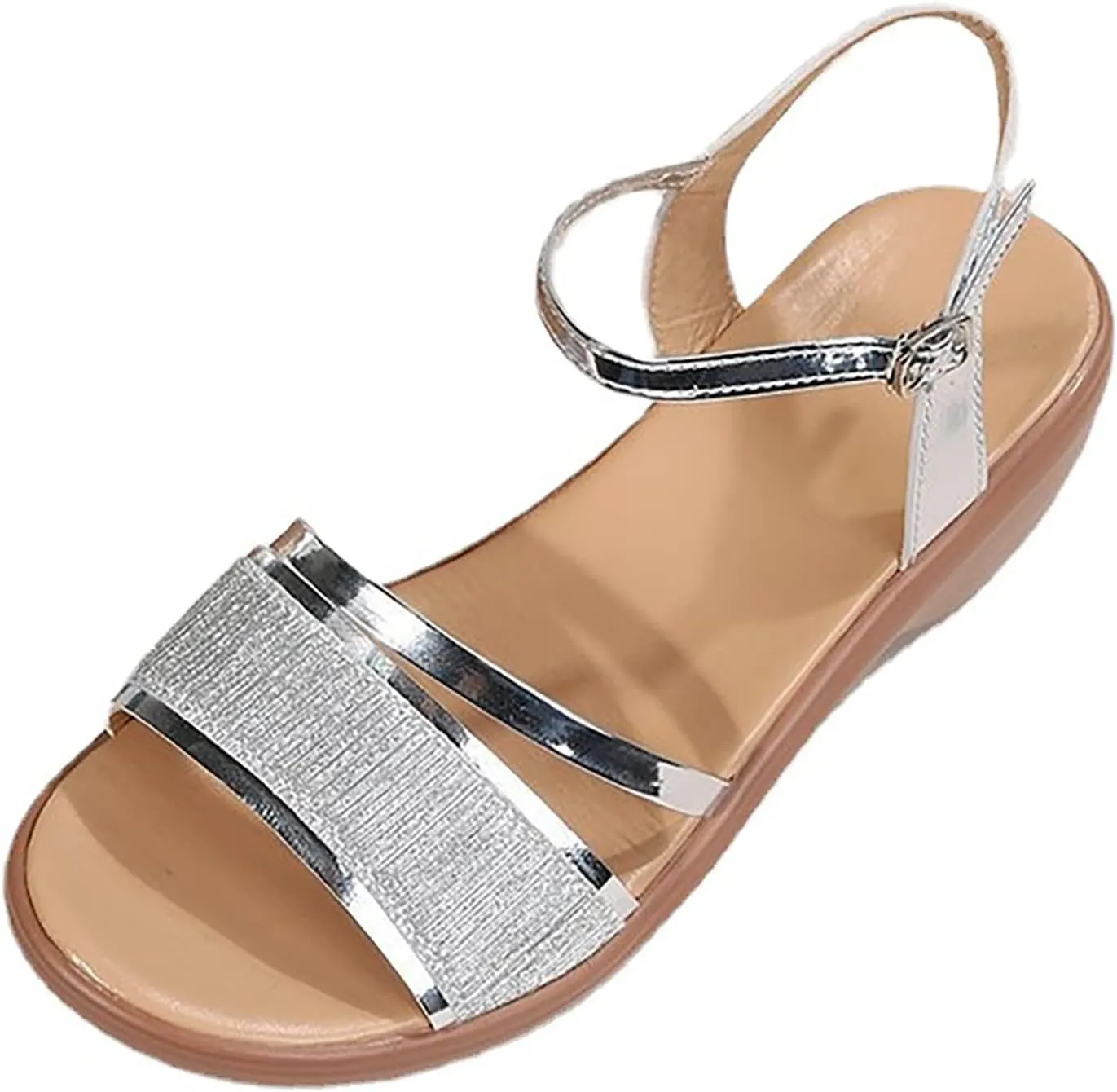Omen's Summer New European Foreign Trade Wshoes With Sloping Heel And Fish Mouth Sandals Flip Flop Shoe