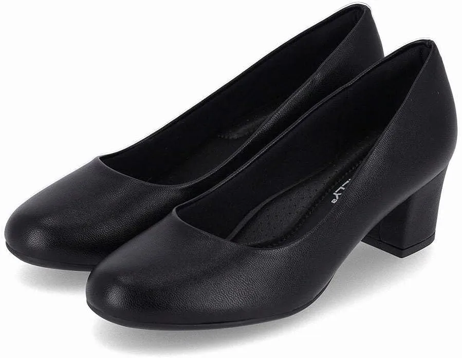 Piccadilly Laura Women's Mid Heel Pump Shoe 110072 | Comfortable Elegant Women's Dress Shoe | All Day Comfort