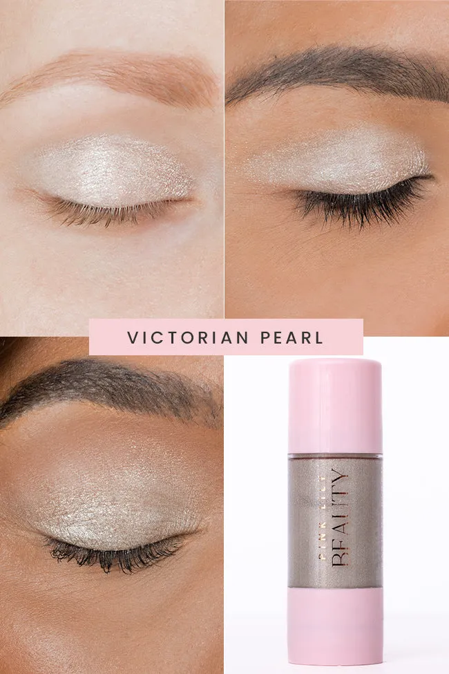 Pink Lily Beauty Radiant Bloom Eyeshadow Drops - Victorian Pearl FINAL SALE