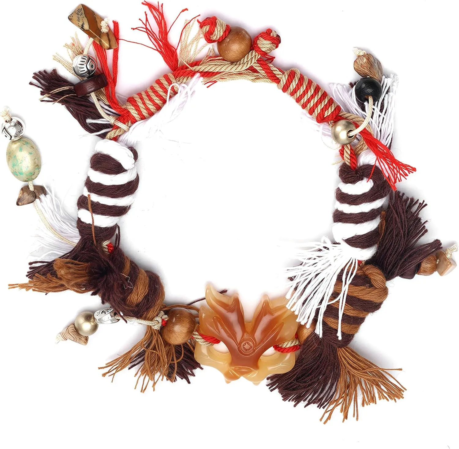 PLwelth Boho Bracelets for Women Men Cute Fox Pendant Bracelet Handmade Rope Beaded Braided Bracelet Funny Friendship Bracelets Statement Trendy Jewelry Gifts for Her Him Birthday Party Favors