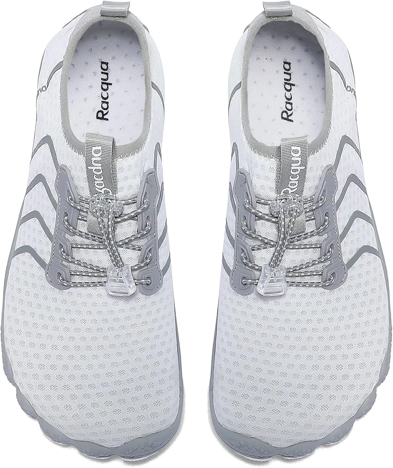 Racqua Water Shoes Quick Dry Barefoot Beach Aqua Sport Swim Surf Pool Hiking Diving Walking for Men Women