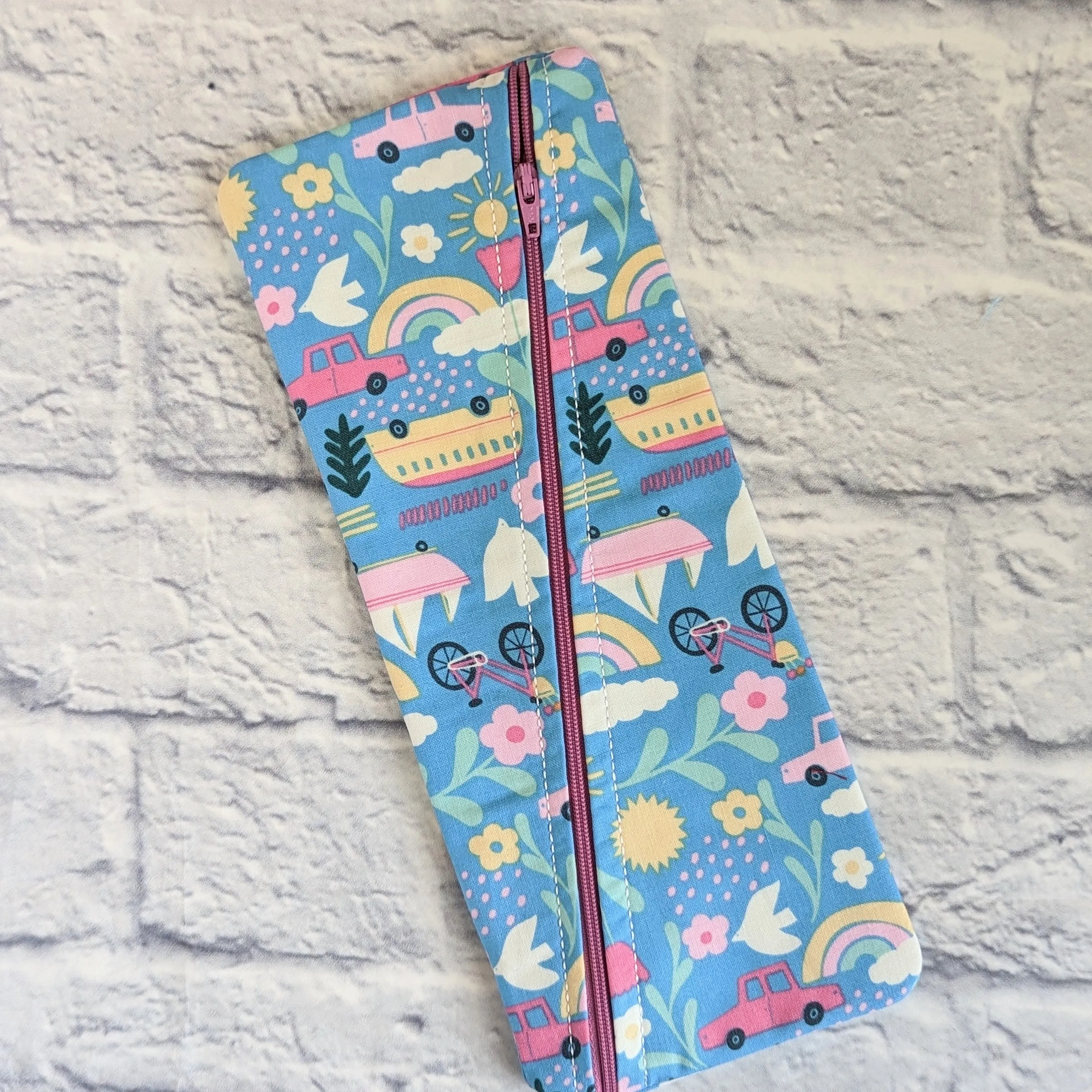 Rainbow Collection Zipper Bags