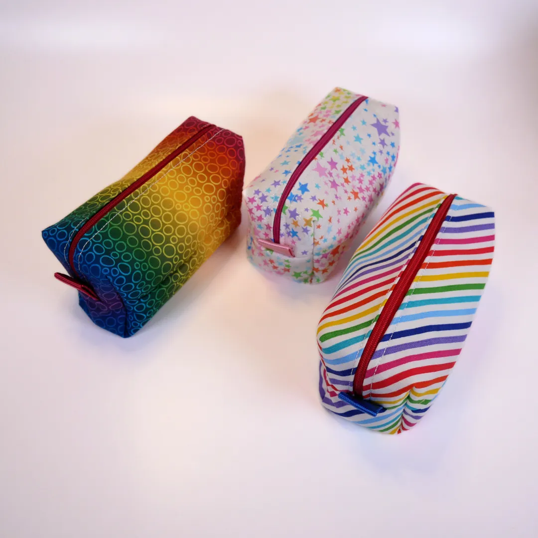 Rainbow Pencil Bags