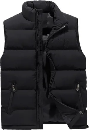 RTRDE Men's Down Jackets Lightweight Packable Vest Jacket Puffer Coat Jackets, S-5XL
