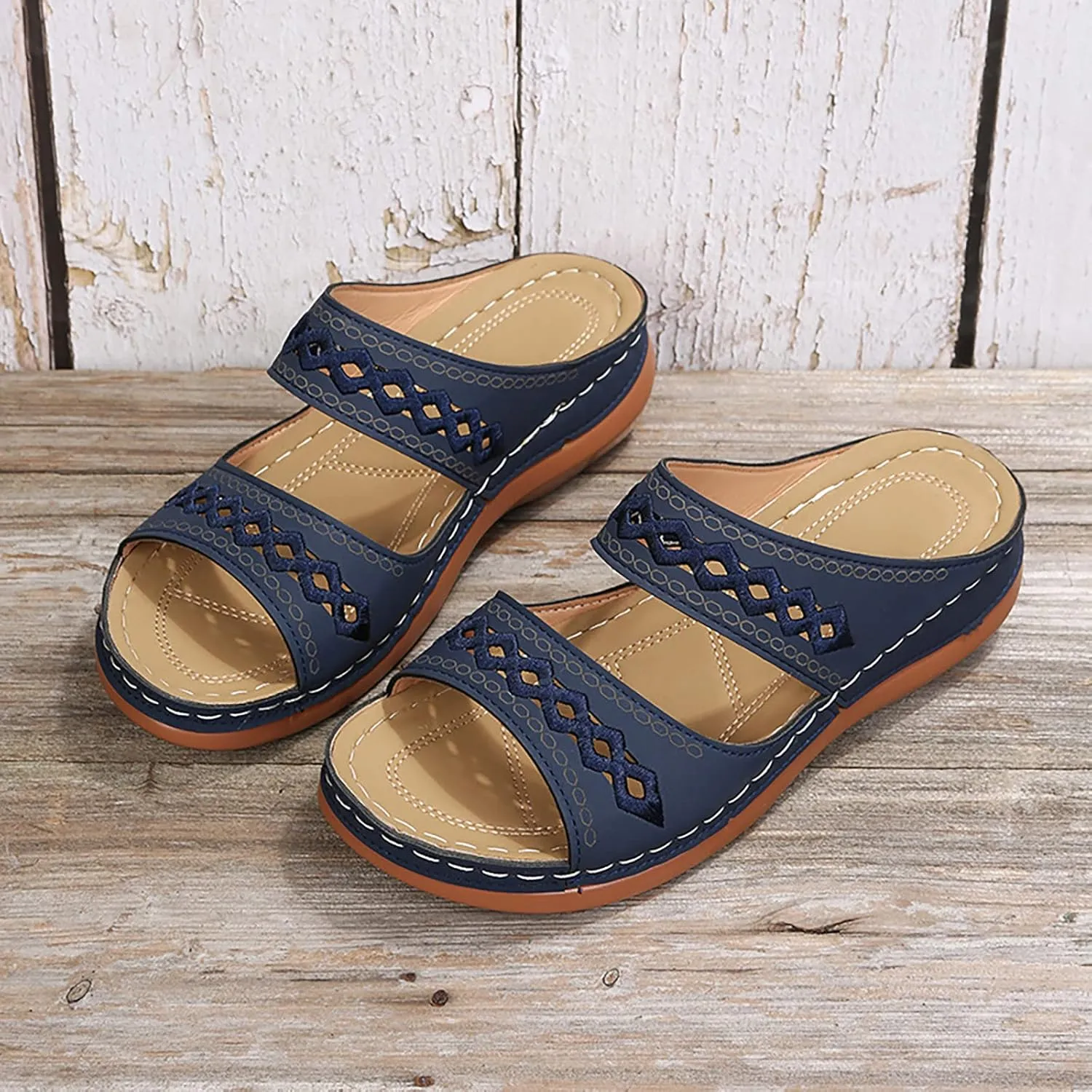 Sandals Wedge for Women Women Wedge Sandals Dressy Casual Womens Sandal Comfortable Summer Shoes for Womens 2025