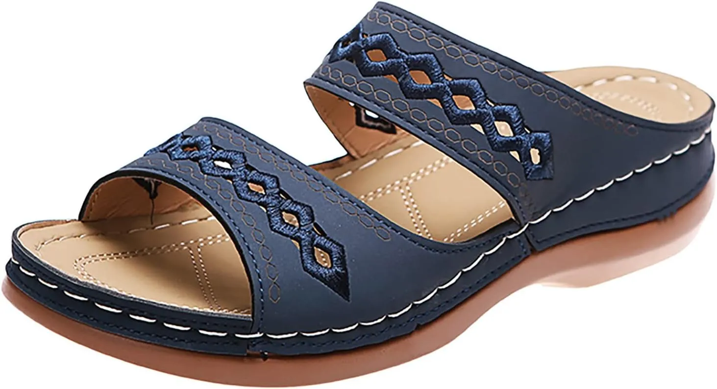 Sandals Wedge for Women Women Wedge Sandals Dressy Casual Womens Sandal Comfortable Summer Shoes for Womens 2025