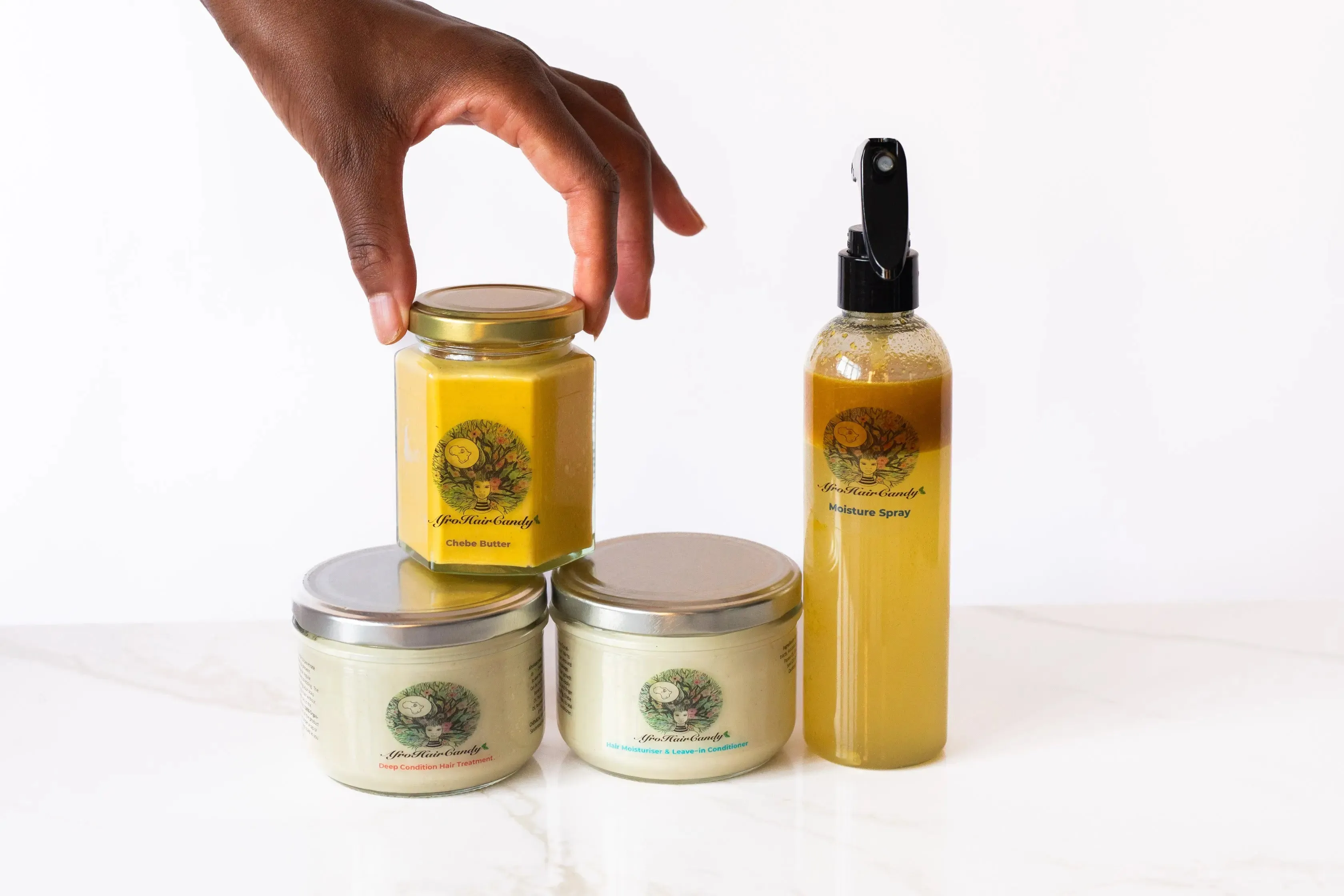 SET OF 4 - Hair Care Essentials for Women
