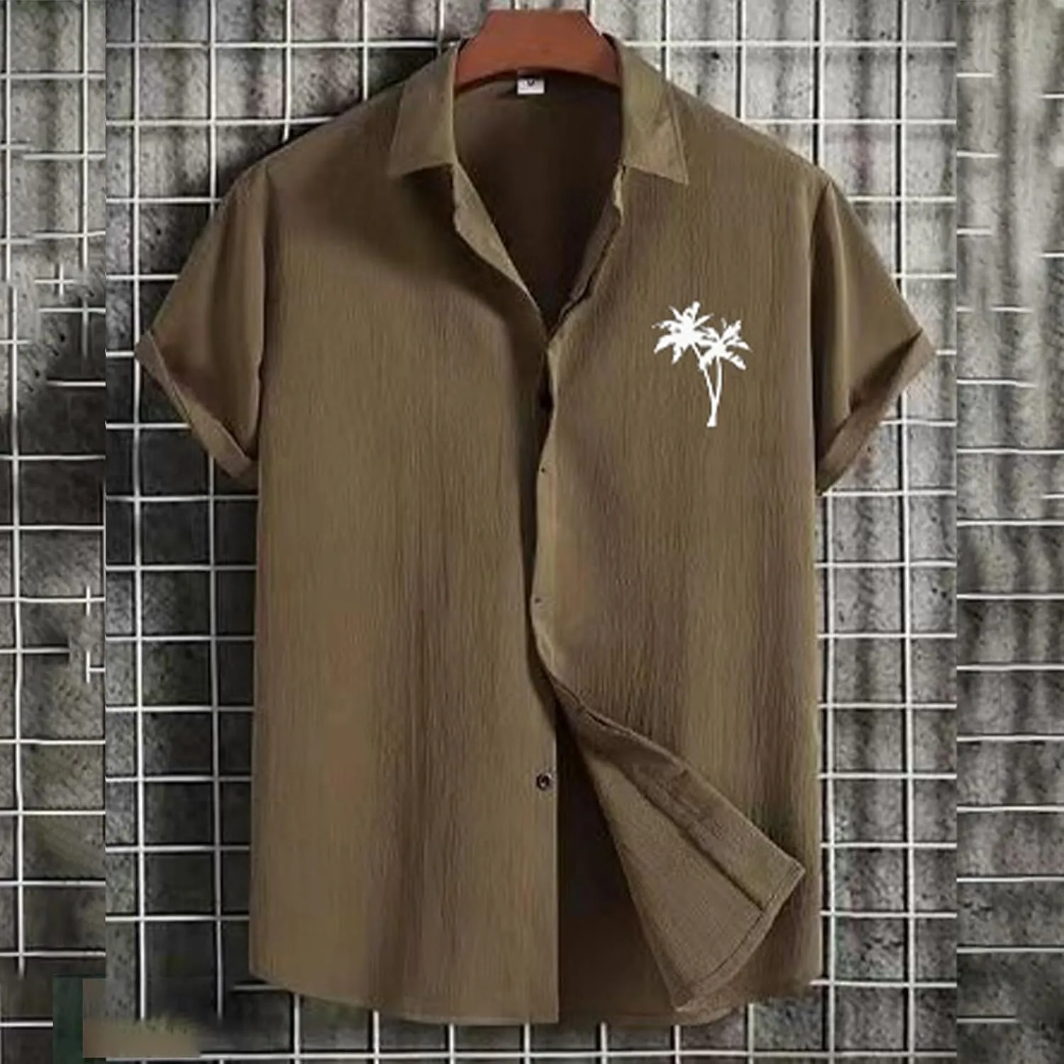 Short Sleeve Shirts for Men Cotton Linen Casual Summer Loose Fit Shirt Big and Tall Fashion Oversized Stylish Holiday Tshirts
