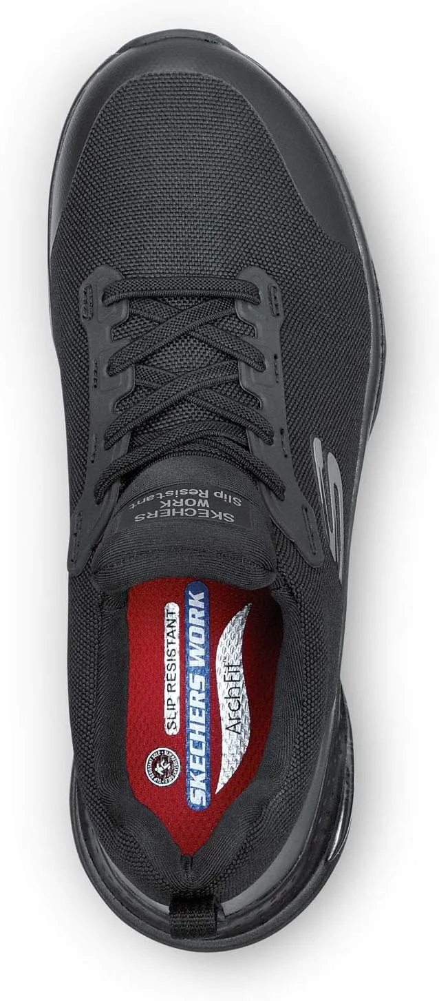 Skechers Arch Fit Work Serena, Women's, Soft Toe, Slip Resistant, Low Athletic Slip On Work Shoe