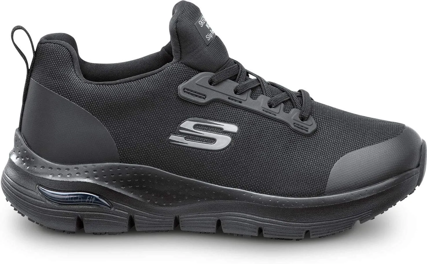 Skechers Arch Fit Work Serena, Women's, Soft Toe, Slip Resistant, Low Athletic Slip On Work Shoe