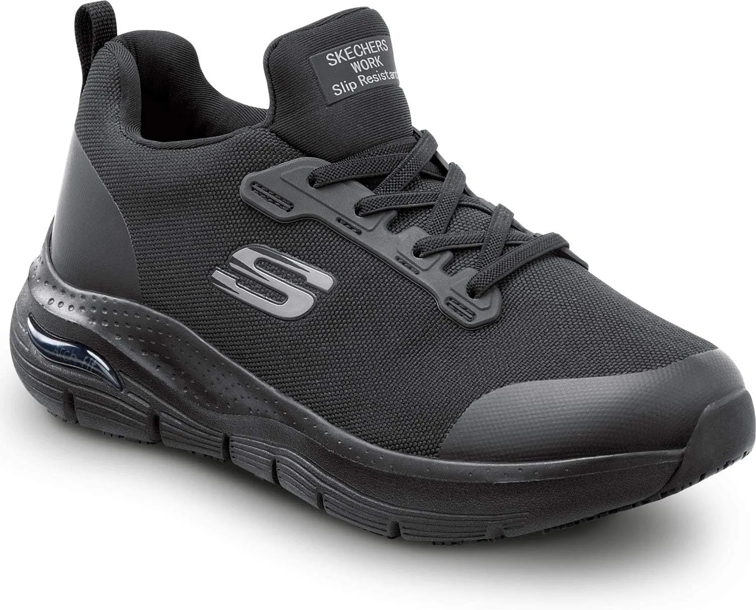 Skechers Arch Fit Work Serena, Women's, Soft Toe, Slip Resistant, Low Athletic Slip On Work Shoe