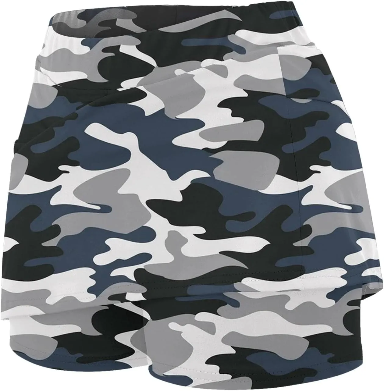 Skorts for Women Dressy Casual Summer High Waist Plus Size Skirts with Shorts Athletic Tummy Control Tennis Skirt Yoga Skort