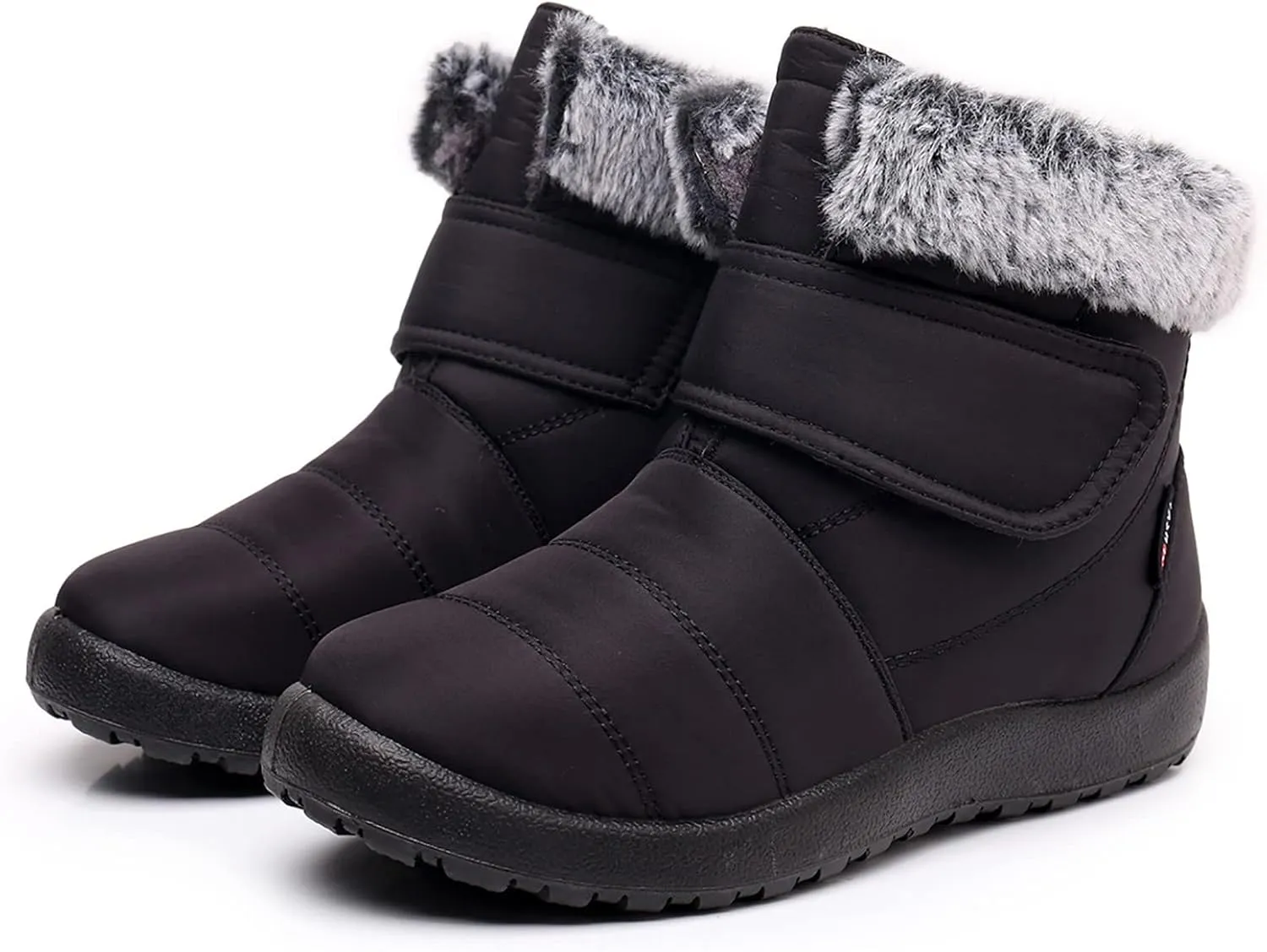 Snow Boots for Women Waterproof Winter Boots Non Slip Warm Fur Booties Winter Warm Outdoor Ankle Boots Comfortable Winter Shoes Trekking Shoes