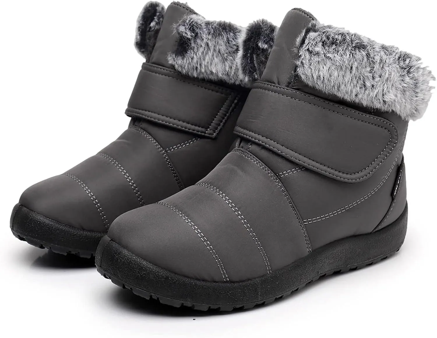 Snow Boots for Women Waterproof Winter Boots Non Slip Warm Fur Booties Winter Warm Outdoor Ankle Boots Comfortable Winter Shoes Trekking Shoes