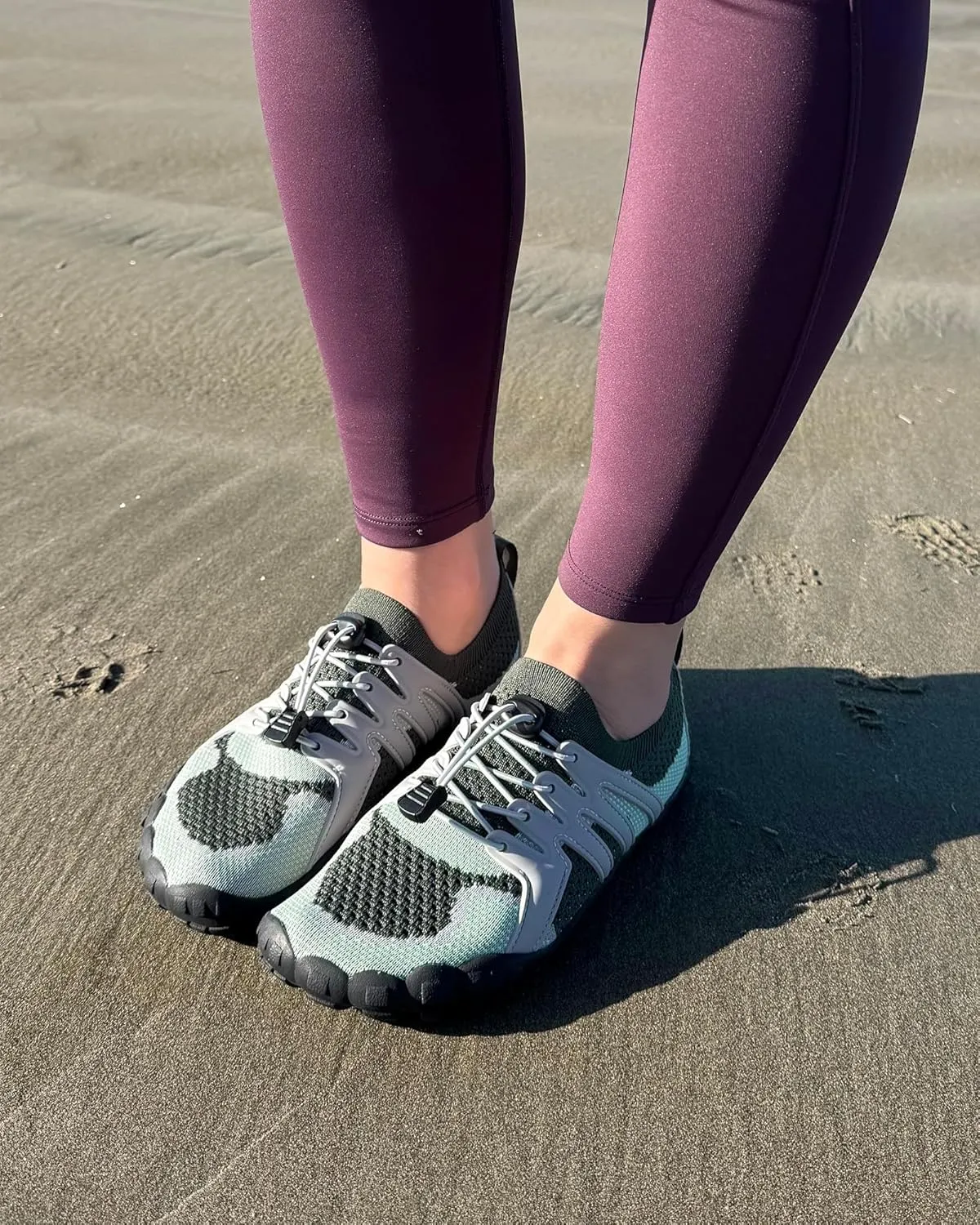 Stelle Water Shoes for Women Men Barefoot Shoes with Adjustable Laces Adult Quick-Dry Aqua Sock for Beach Swim Pool Hiking